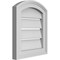 Ekena Millwork Arch Top Surface Mount PVC Gable Vent: Non-Functional, w/2"W x 1-1/2"P Brickmould Frame, 14"W x 14"H GVPAR14X1402SN - alternate 2